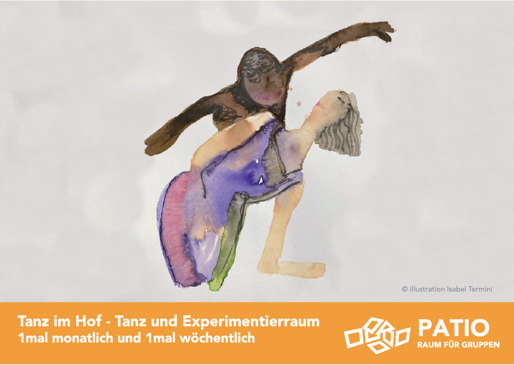 Deckblatt Flyer "Tanz im Hof".